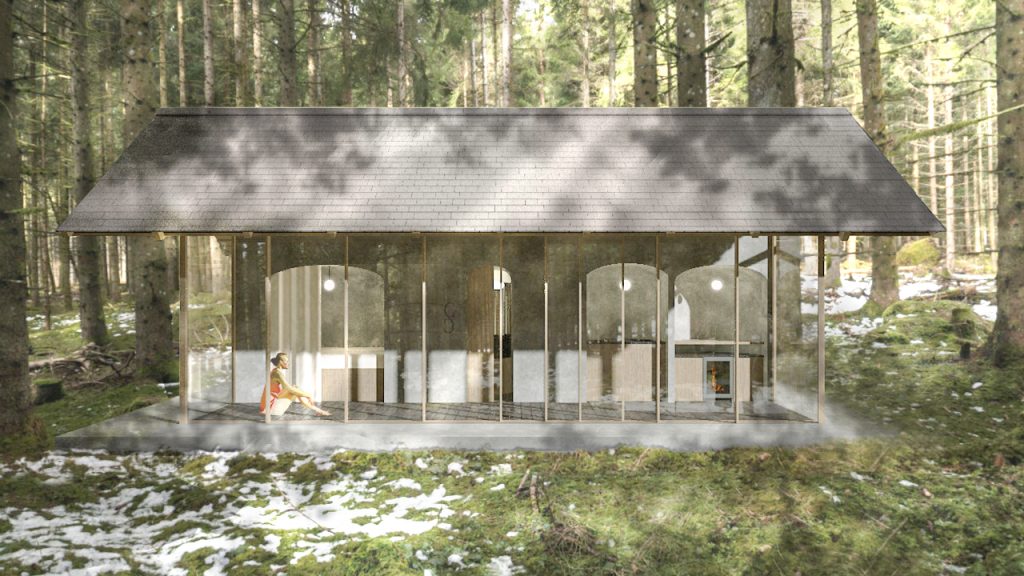 chloe charron architecte refuge projet